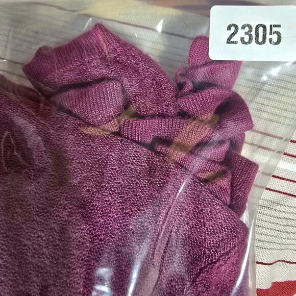 Torrid Slub Knit Women's Sz 3 Cardigan Drape Front Hi-Low Lightweight Purple - Picture 8 of 9